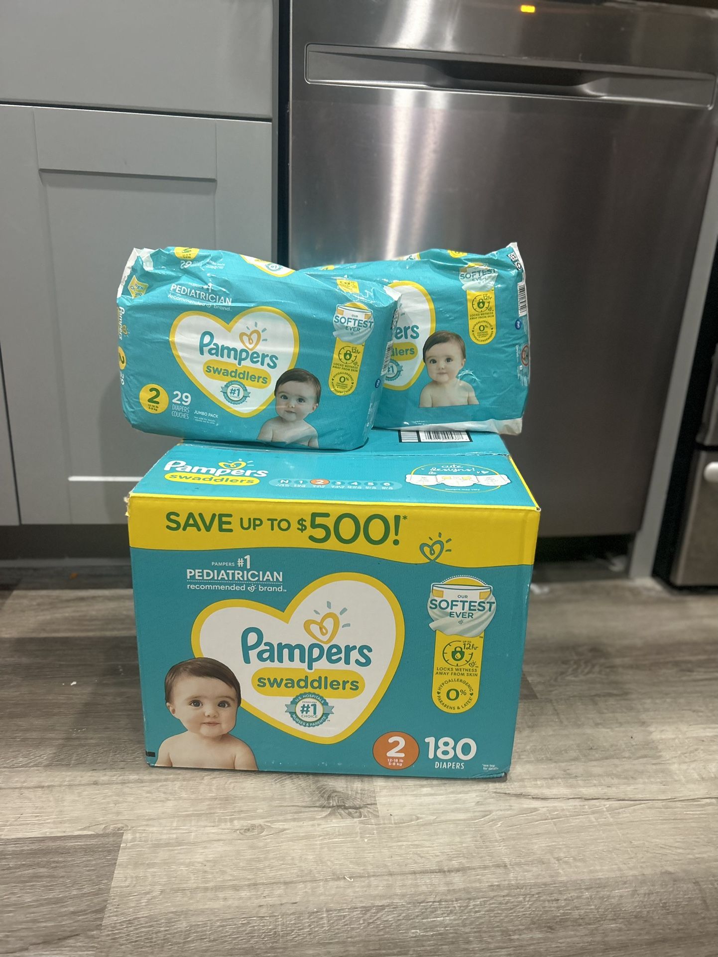 Baby Diapers- Multiple Brands (NOT A DOLLAR)