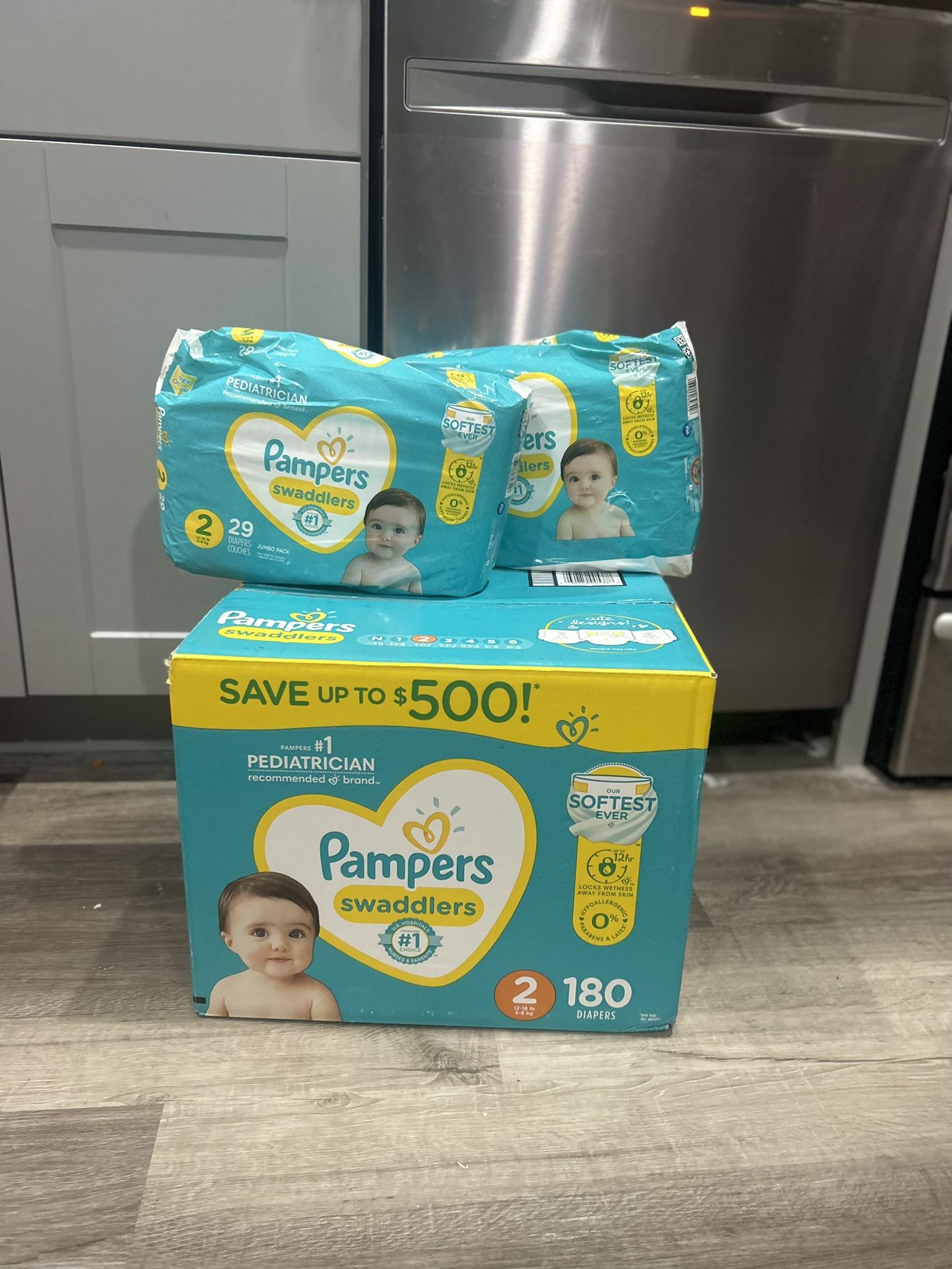 Baby Diapers- Multiple Brands (NOT A DOLLAR) 