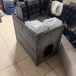 Litter Box And Cat Carrier 