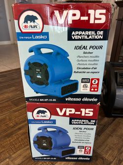 1/8 HP Air Mover Carpet Dryer Floor Blower Fan for Home Use in Blue