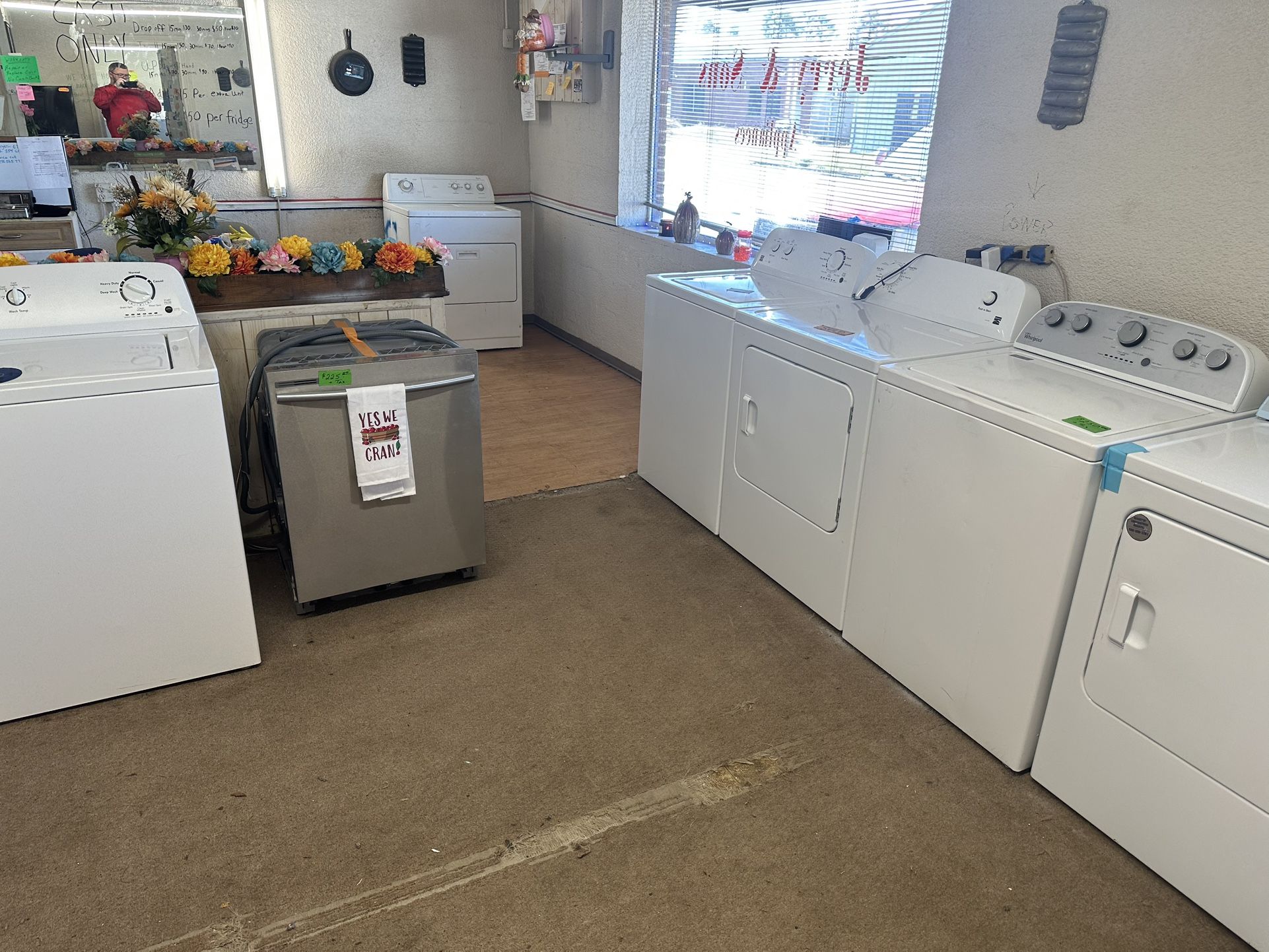 Variety Appliances (Sets, Dryers, Washers, Stoves, Etc.) $75 And UP
