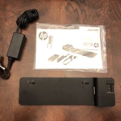 HP D9Y19AV 2013 Ultraslim Docking Station with 65W AC Adapter