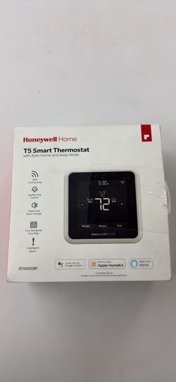 Honeywell Home RTH8800WF2022, T5 WiFi Smart Thermostat, 7 Day- Programmable Touchscreen, Alexa Ready