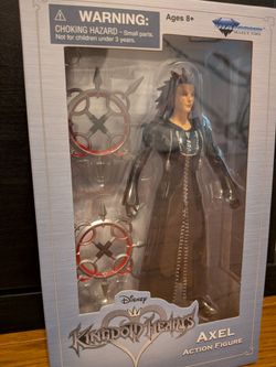 Kingdom Hearts Axel diamond select NEW