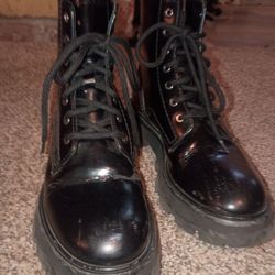 Alexander McQeen Leather Boots