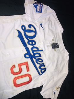 New Small Mookie Home Dodgers gold trim jersey for Sale in Hazard, CA -  OfferUp