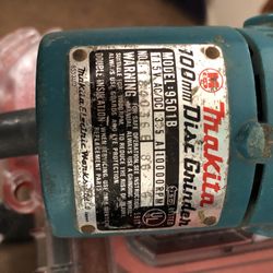 Makita Grinder
