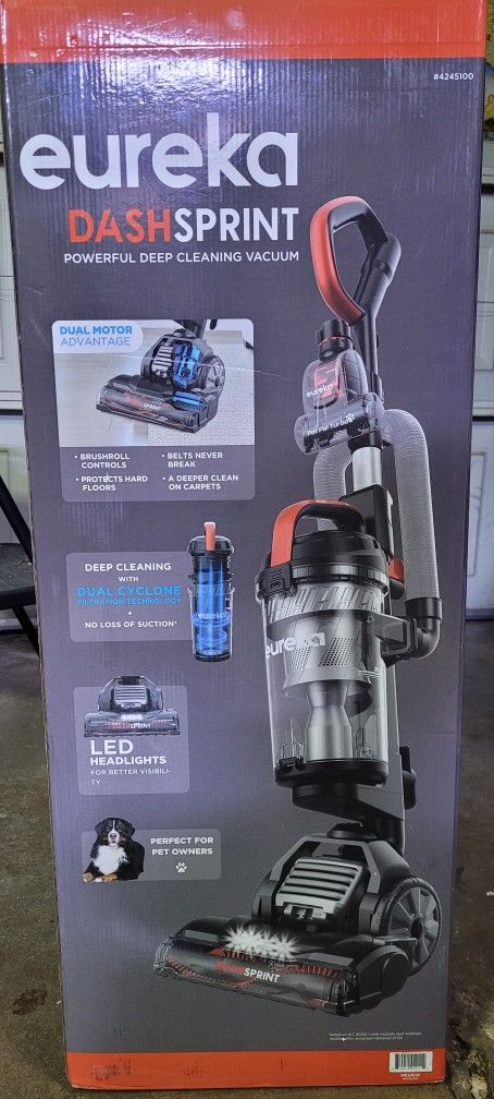 New Eureka Dash Sprint Pet Upright Vacuum (NEU610)
