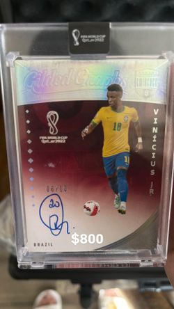 Vinicius JR on card auto /10