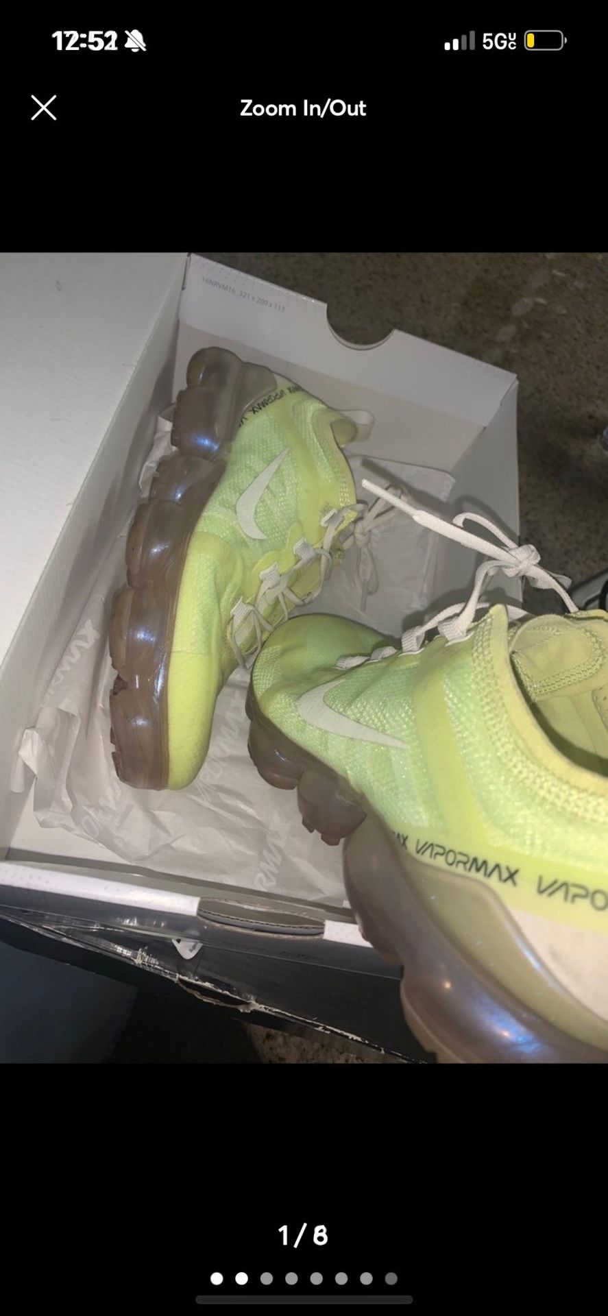 Nike vapormax 8.5W