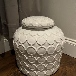 Large Ceramic Decorative Pot 