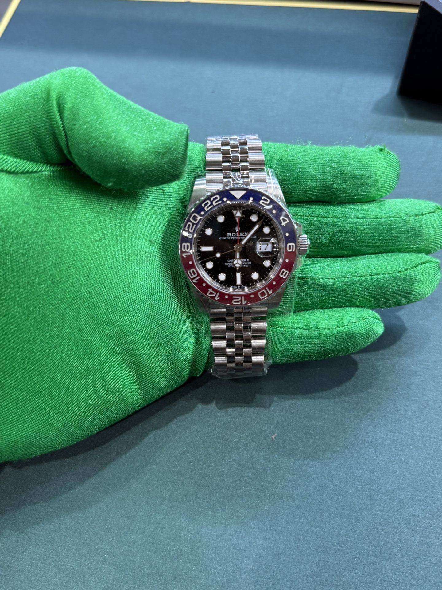 Rolex GMT master 1l Box and card compelte 2025 used