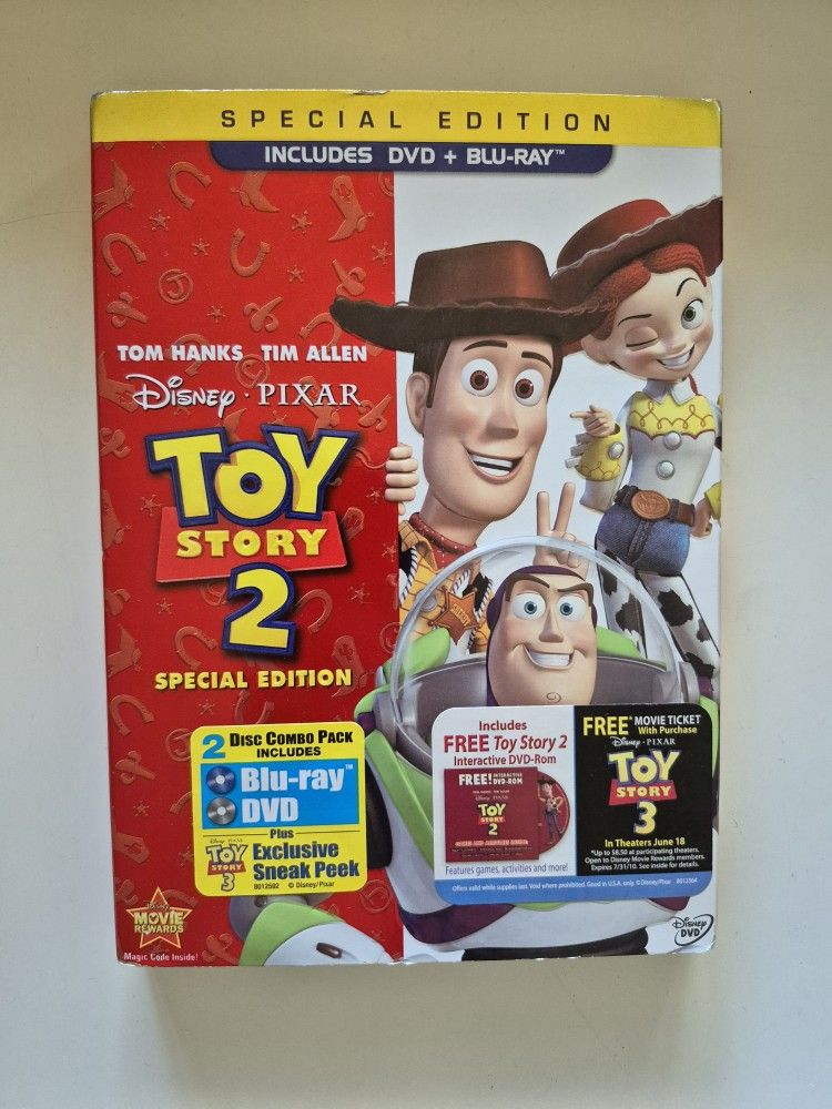 Disney Pixar TOY STORY 2 Special Edition (Blu-ray/DVD 2-Disc Set)