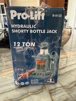 12 ton bottle jack new