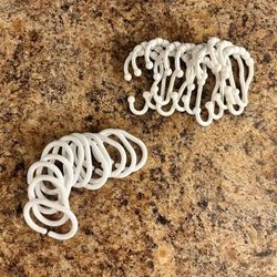 Shower curtain hooks $2 for 12 pack