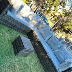 Patio Furniture Set Grey
