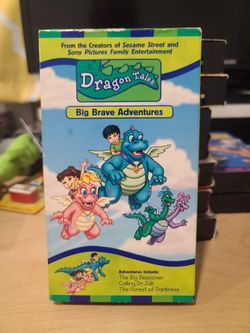 Dragon tales big brave adventure vhs tape