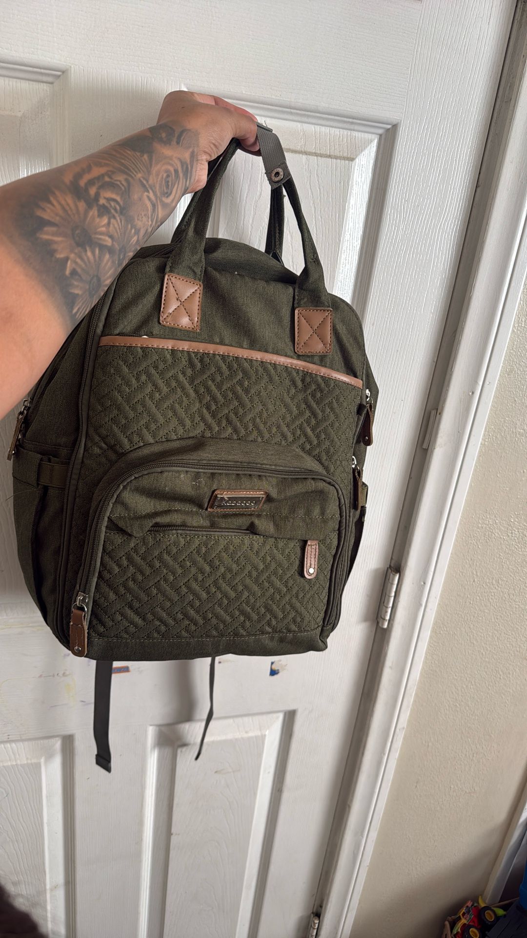Army Green Diaper Bag