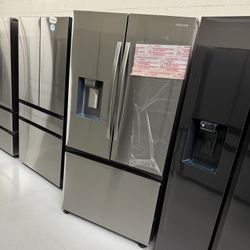 New Fridge French Door Stainless Steel 1 Year Warranty 