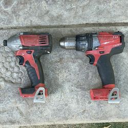 Two Milwaukee Drills
