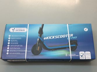 NEW! Segway C2 Pro eScooter, 12.4 mph Max Speed, 9.3 Miles Max Range