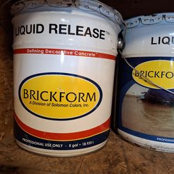 Liquid realese Brick form