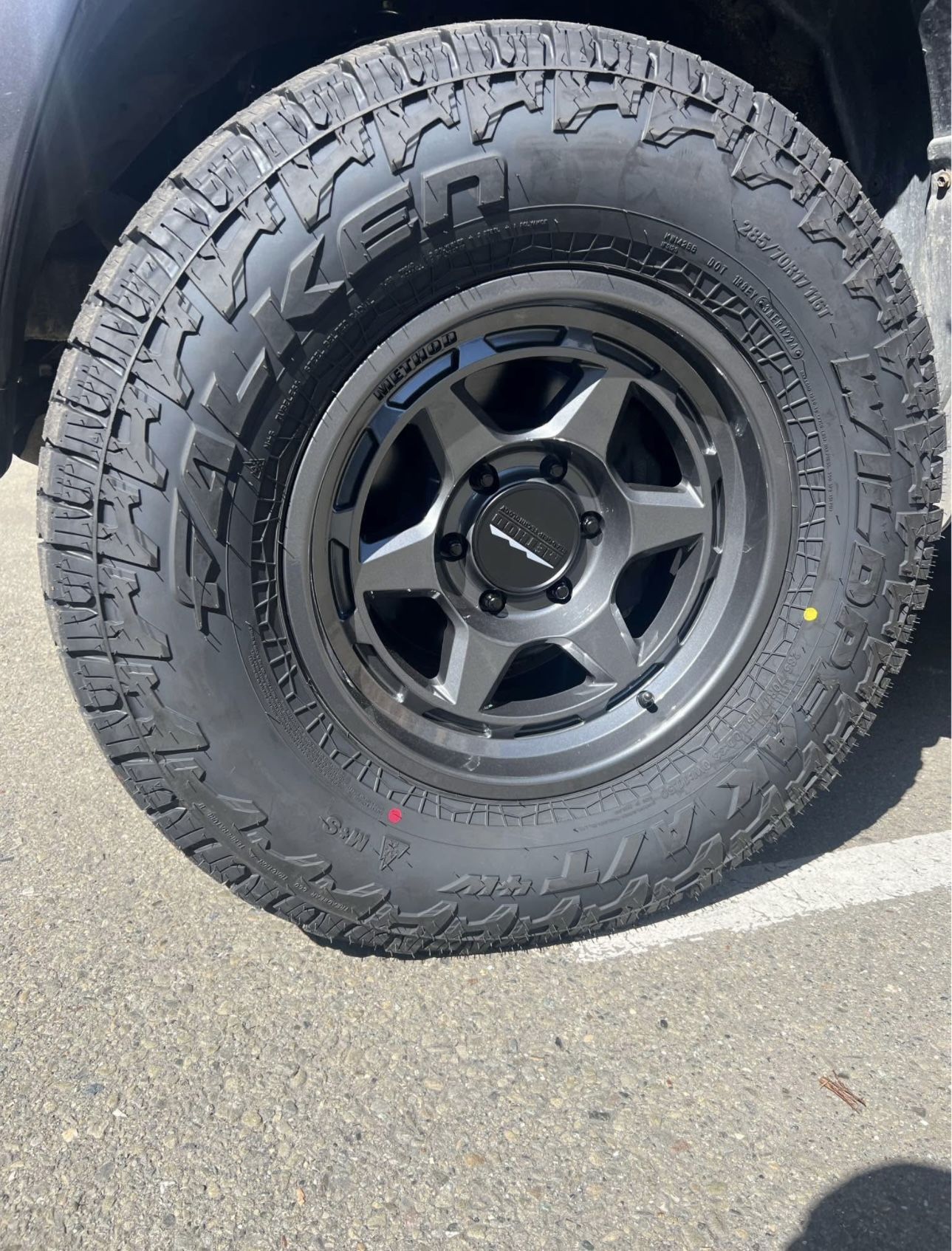 Method MR708 Beadgrip Wheels 285/70R17 Falken Wildpeak AT4W Tires Package Deal, WE FINANCE