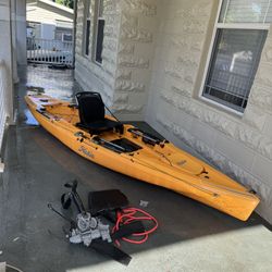 2020 Hobie outback pedal drive fishing kayak