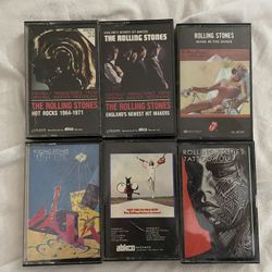 Rolling Stones Used Cassette Lot Jagger