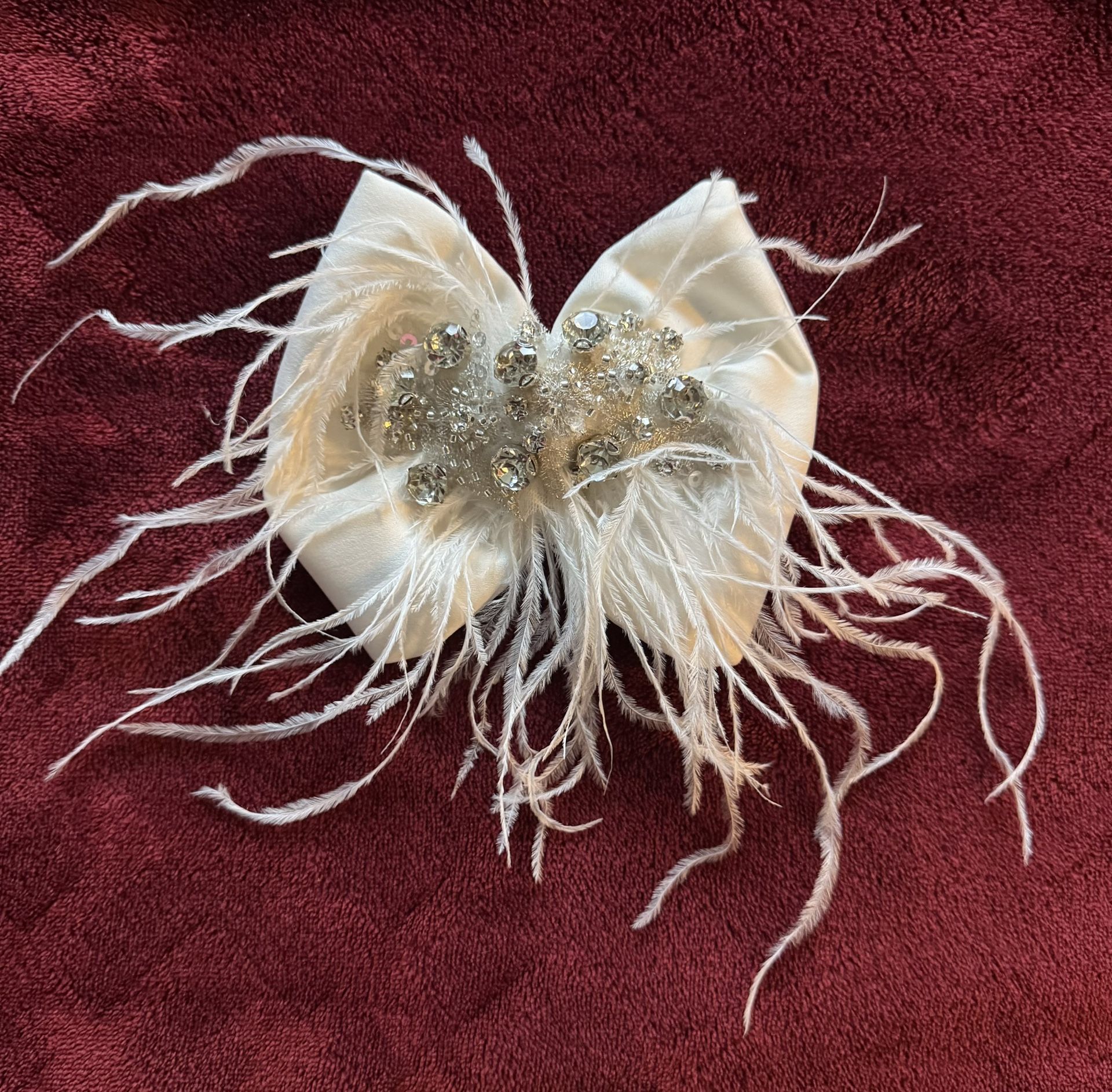 Luxury Couture Hair Bow – Turkish Designer – Handmade