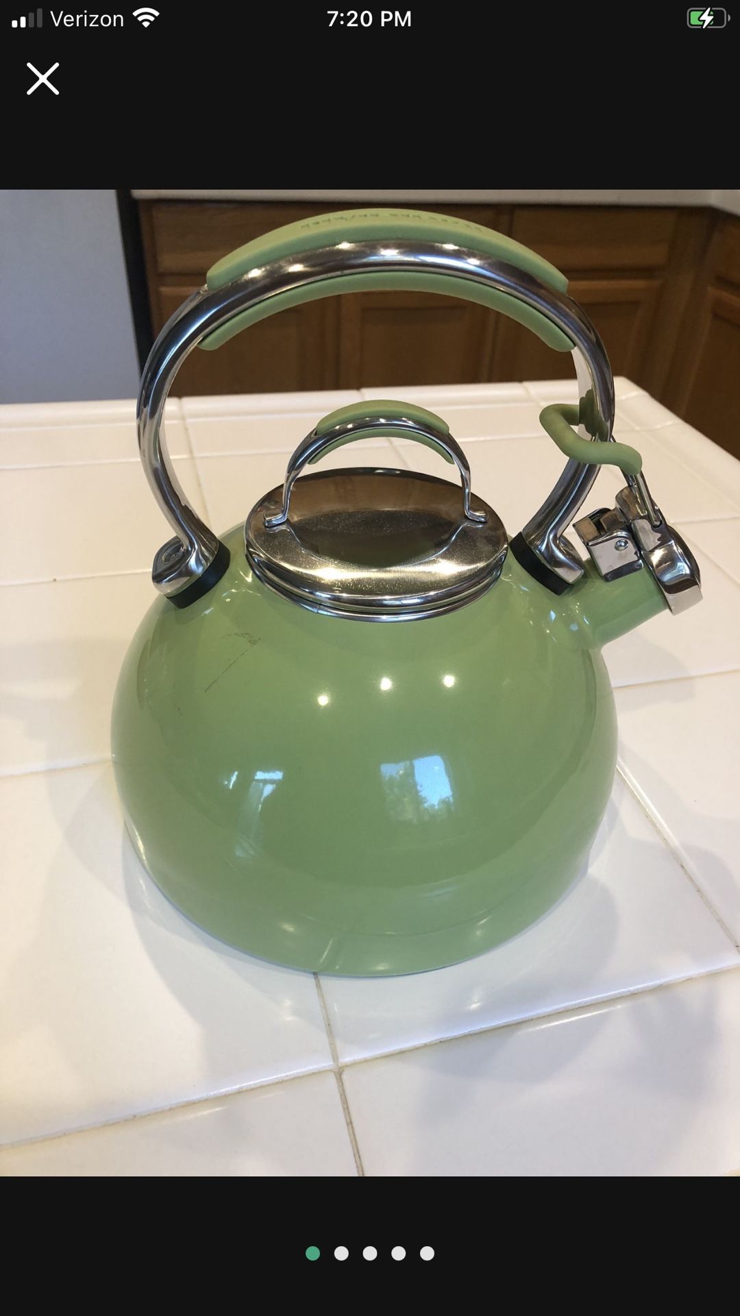 Kitchenaid Lime Green 2qt Kettle