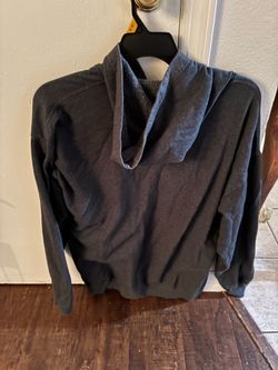 Dark Gray Pullover Hoodie Sweatshirt
