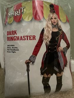 Dark Ringmaster women’s costume