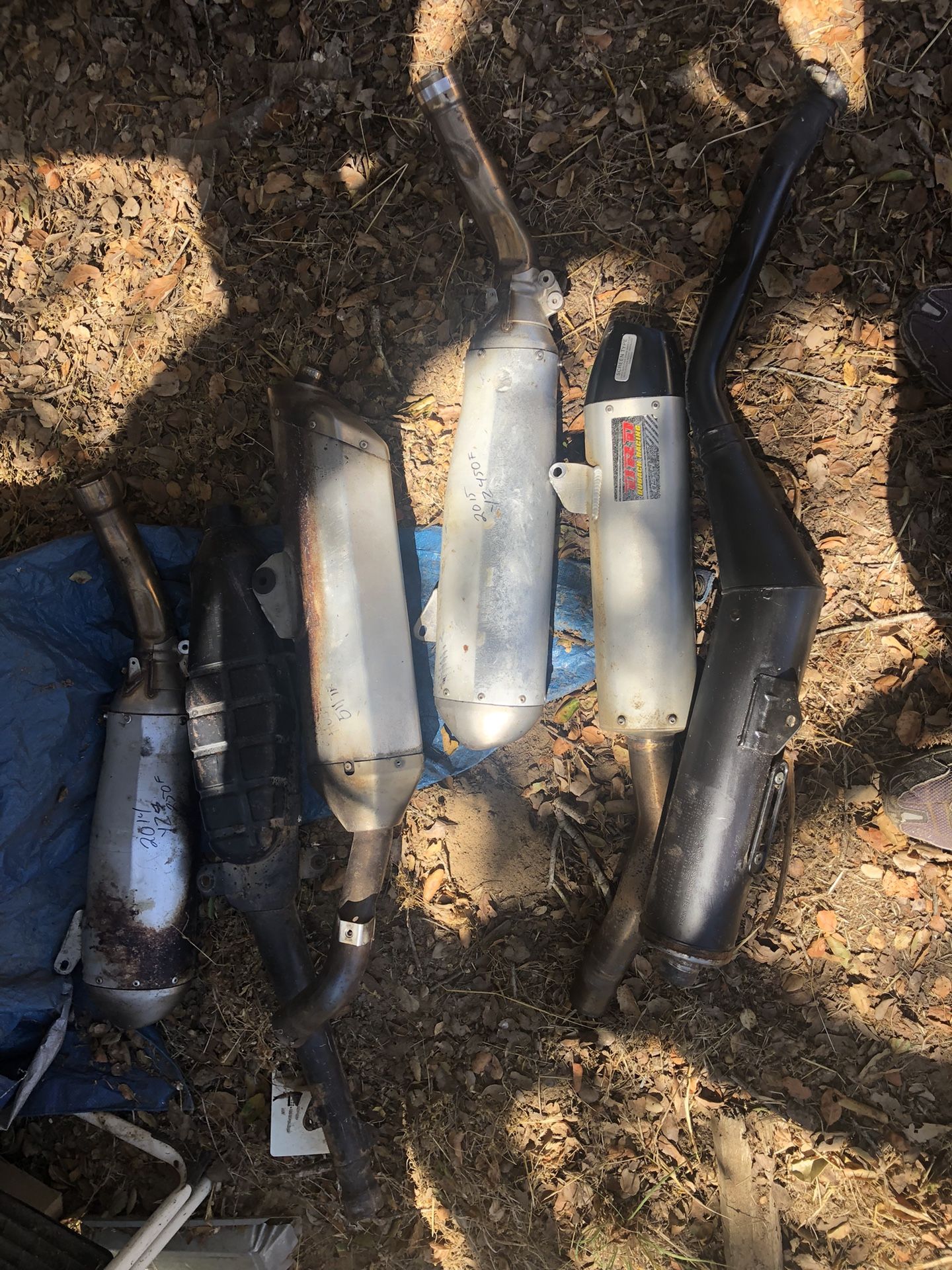 Mufflers for dirt bikes