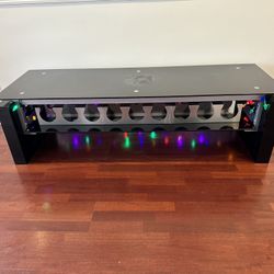 Unique TV Stand with Detachable Wine Rack