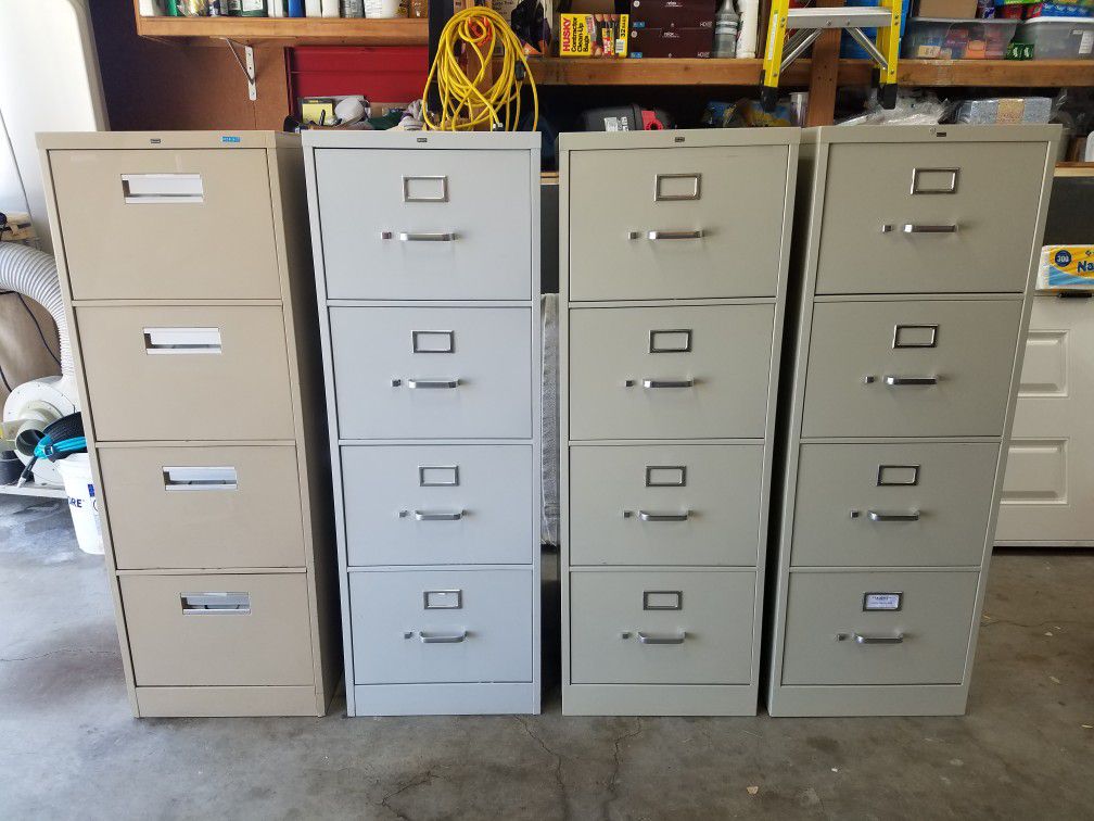 File Cabinet - 4 Available, 4 Drawer, Legal Size