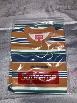 Supreme Stripe Top Brown