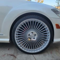 22" New Wheels With New Tires For MERCEDES BENZ S550 