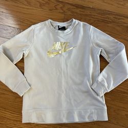 Like new girls NIKE sweatshirt size L 10/12