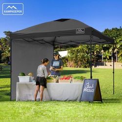 CANOPY 10in.x10in. POP UP CANOPY WITH  TWO WALLS AND CARRY BAG