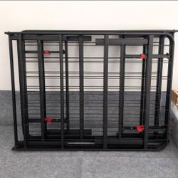 Amazon Basics Queen Bed Frame with storage Foldable Bed Frame Easy to Assemble