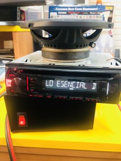 Kenwood KDC 122U Car CD Receiver