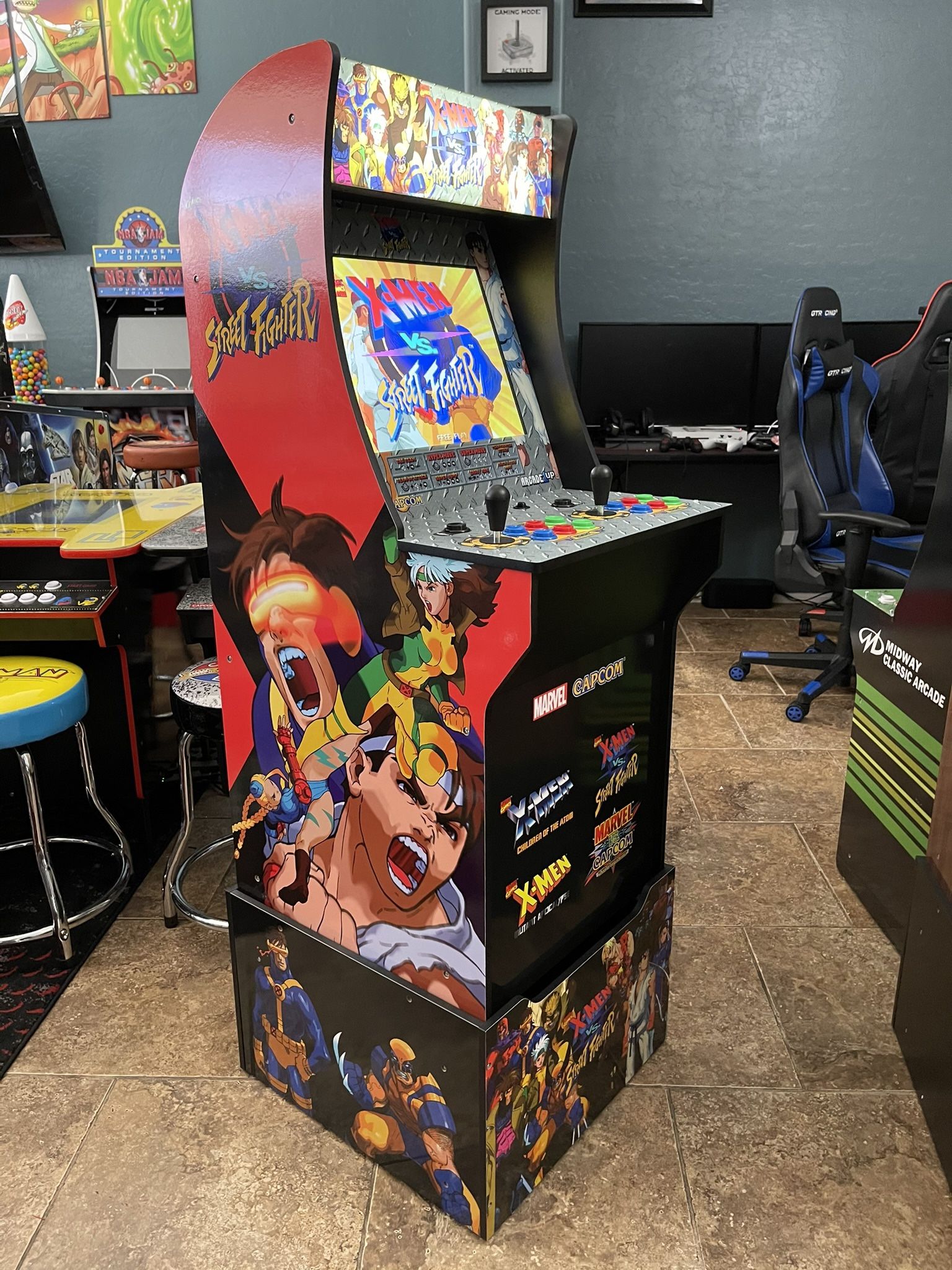X-Vs Street Fighter Pcb