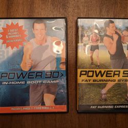 BeachBody Power90 bundle DVDs