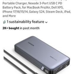 UGREEN Power Bank 25,000mAh 145W Laptop Portable Charger