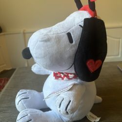 Snoopy Valentines Plushie 