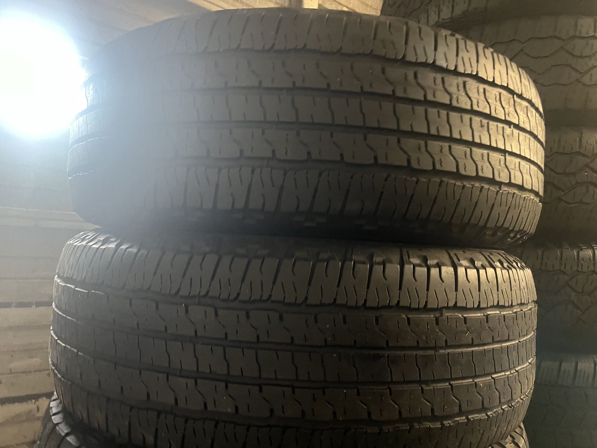 265 65 18 GOODYEAR MATCHING PAIR $80 for the 2 tires