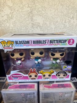 Funko Pop Powerpuff Girls 3-Pack SDCC Limited Edition