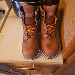 Wolverine Safety Toe Boots/ Waterproof