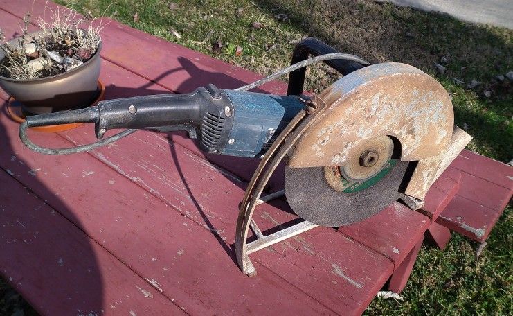 Saw Bosch Model 1364 Cutoff Machine